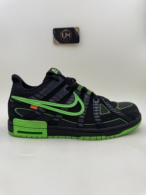 Size 10.5 - Nike Air Rubber Dunk x Off-White Low Green Strike
