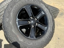 5x 18 Jeep Wrangler Altitude Sahara Black Oem Wheels Rims 9255 9221 Tires 60