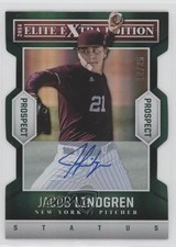2014 Panini Elite Extra Edition Prospects 12/25 Jacob Lindgren #35 Auto 0b2