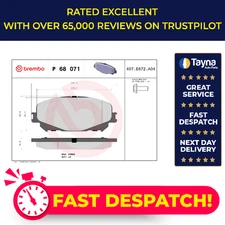 Brake Pads Set fits RENAULT GRAND SCENIC Mk4 1.5D Front 2017 on Brembo Quality