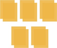 Colored Lighting Gel Filters, 10 Pcs Correction Light Filter Transparent...