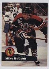 1991-92 Pro Set Mike Hudson #369 0f3j