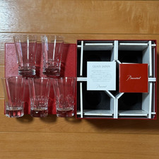 Baccarat Crystal Tumbler Glass Set of 5 ETNA VEGA ROSA BIBA BELUGA Classic Japan