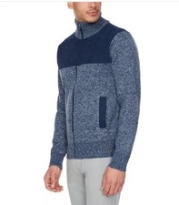 IZOD Men's Full Zip Lined Sweater New with Tags