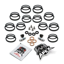Brake Caliper Seal ZX9R Ninja E2 2001 Front Kawasaki Parts Rebuild Kit Set ZX900