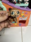 Hasbro Littlest Pet Shop LPS Monkey #056 Figure Brown w/ Green Eyes — photo 1