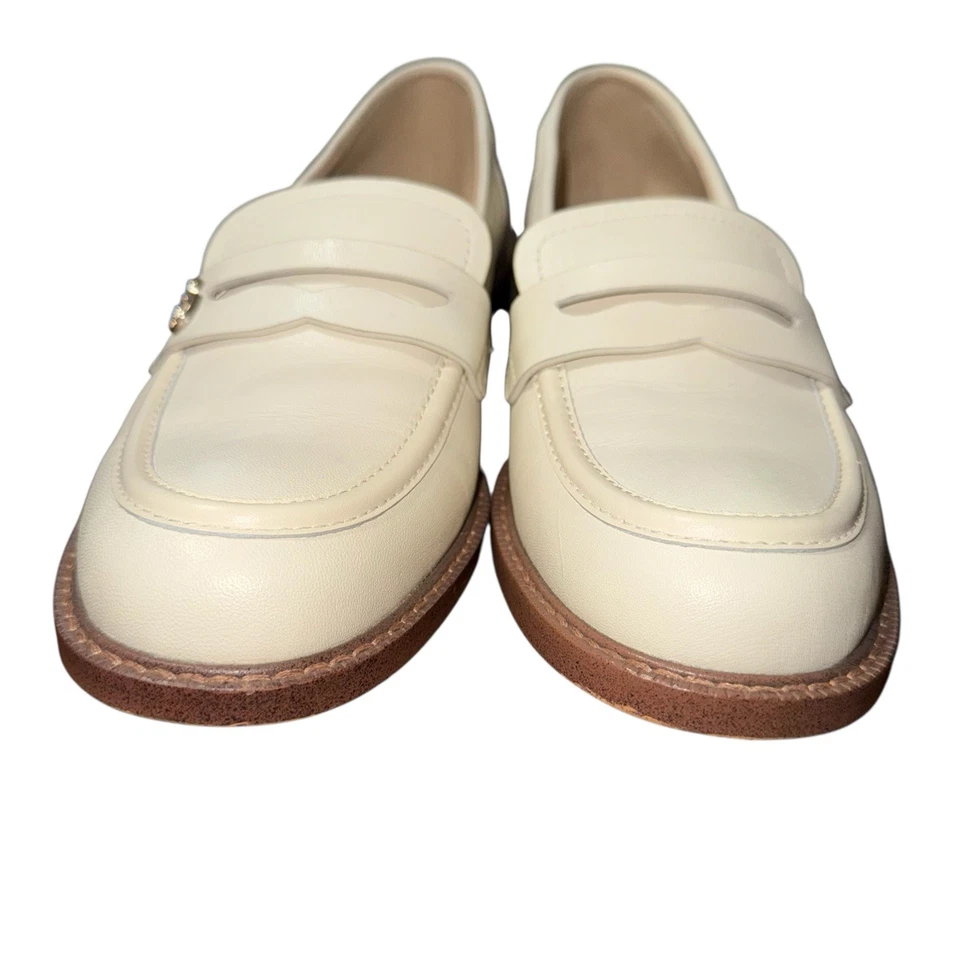 Sam Edelman Women’s Colin Ivory Loafers Shoes 10 Medium - Image 3 of 4