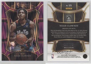 2023 Select Mezzanine Level Purple Flash Prizm /175 Noah Clowney #325 Rookie RC