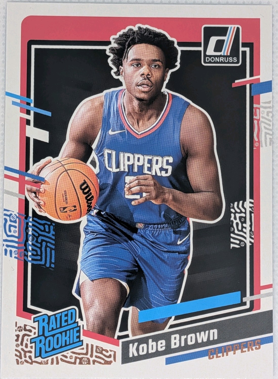 2023-24 Panini Donruss - Rated Rookie Kobe Brown #239 (RC) for sale