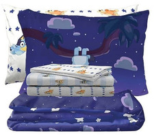 Bluey Kids Twin/Full Comforter  Sheet Set-W1302287862, W28216328822