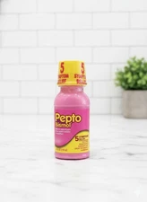 Pepto Bismol Liquid Fast Acting Upset Stomach & Diarrhea Relief 4 Fl Oz
