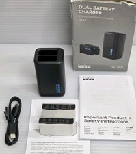 GoPro - Dual Battery Charger Enduro 2 Battery Mission 1 Series HERO13