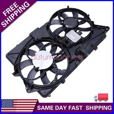 Complete Engine Radiator Fan Assembly With Shroud For 2009 Ford Flex 3.5l V6