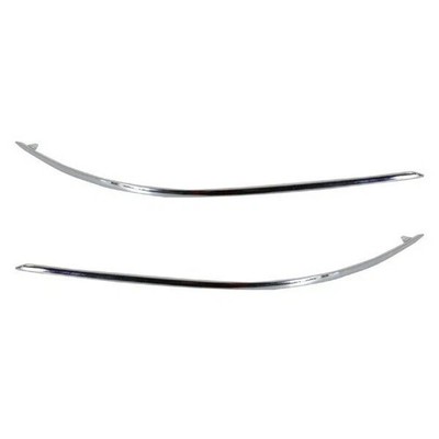 Front Left & Right  Set of 2 For 2008-2011Bumper Trim Mercedes Benz C300 C350
