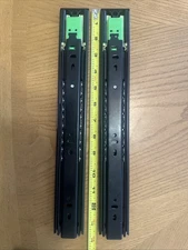 14 Inch Drawer Slides Ball Bearing Soft Closing Side Mount, 27" When Extended