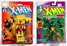 Lot 2: 1991 Wolverine 1992 Sauron Uncanny X-Men MOC Toy Biz Sealed Y