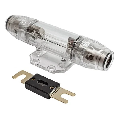 Porte-fusible ANL nickel satiné pour câble jusqu'à 50 mm² avec fusible ANL 30A - Photo 1/2