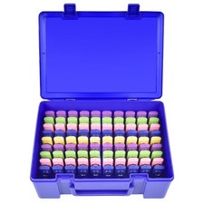 Flash Drive Case USB Memory Stick SD Card Storage Organizer- Holds 104pcs Thu...