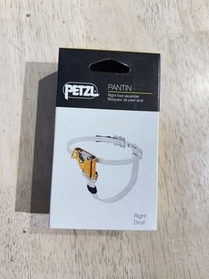 PETZL Pantin Foot Ascender - Standard Buckle - Right Foot (Classic) - Gold