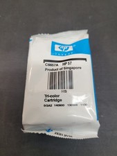 Genuine HP 57 Tri-Color Ink Cartridge C6657A Sealed Package, No Box