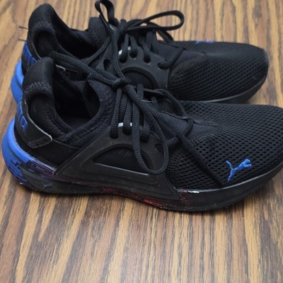 PUMA Men's Black Low Top Athletic Sneakers Style Code 310944-01, Size 6.5