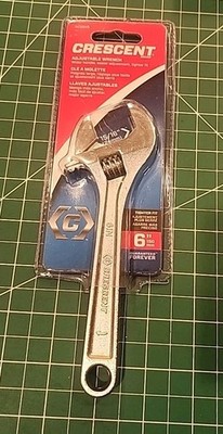 Crescent 6'' Adjustable Wrench model AC26VS ~ 15/16'' Jaw Capacity - gw5