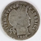 1892 O Barber Dime