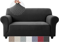 Spandex Couch Cover Anti-Slip Stretch Sofa Protector 1-4 Seater Water Resistant