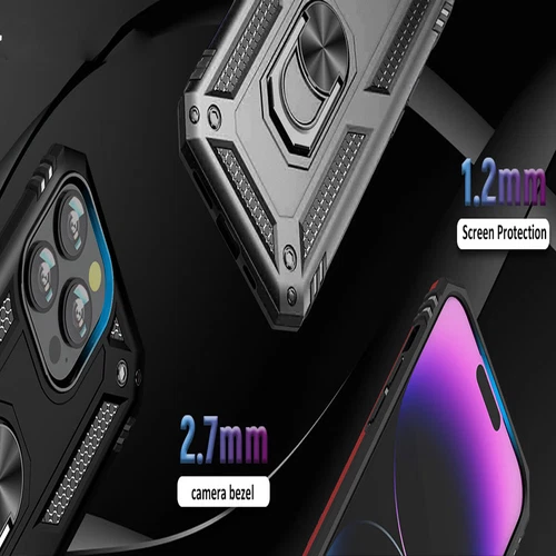 适用于 iPhone 11/11 Pro Max 外壳 手机保护套 防震支架 + 钢化玻璃 - 第 24 张/共 53 张