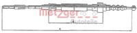 Metzger 10.7403 Seilzug, Feststellbremse FüR VW