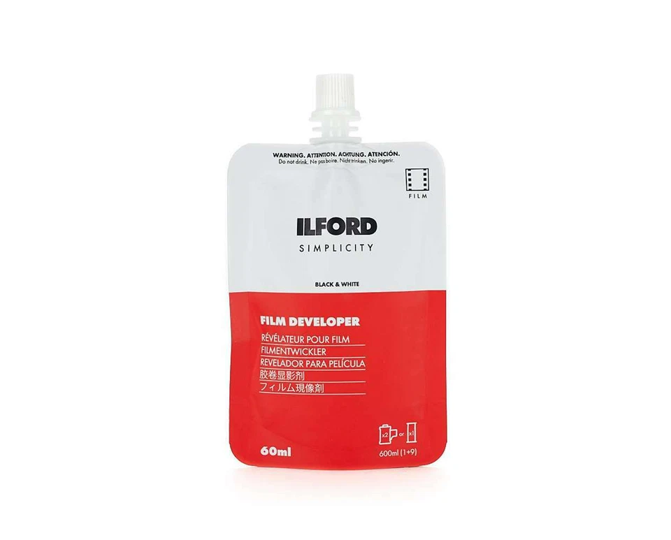 Desarrollador de películas Ilford Simplicity - desarrollo de una sola dosis para películas en blanco y negro - Imagen 1 de 1
