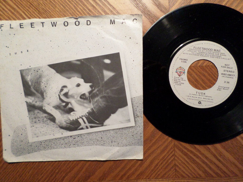 PROMO WB 45 RPM RECORD wPS/FLEETWOOD MAC/TUSK/MONO/STEREO/NR MINT