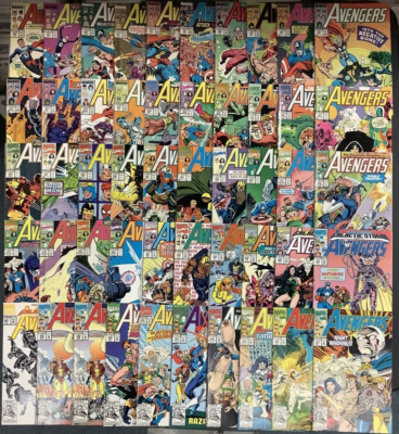 AVENGERS #300-313 319-321 323-327 329-351 354-357 50 ISS