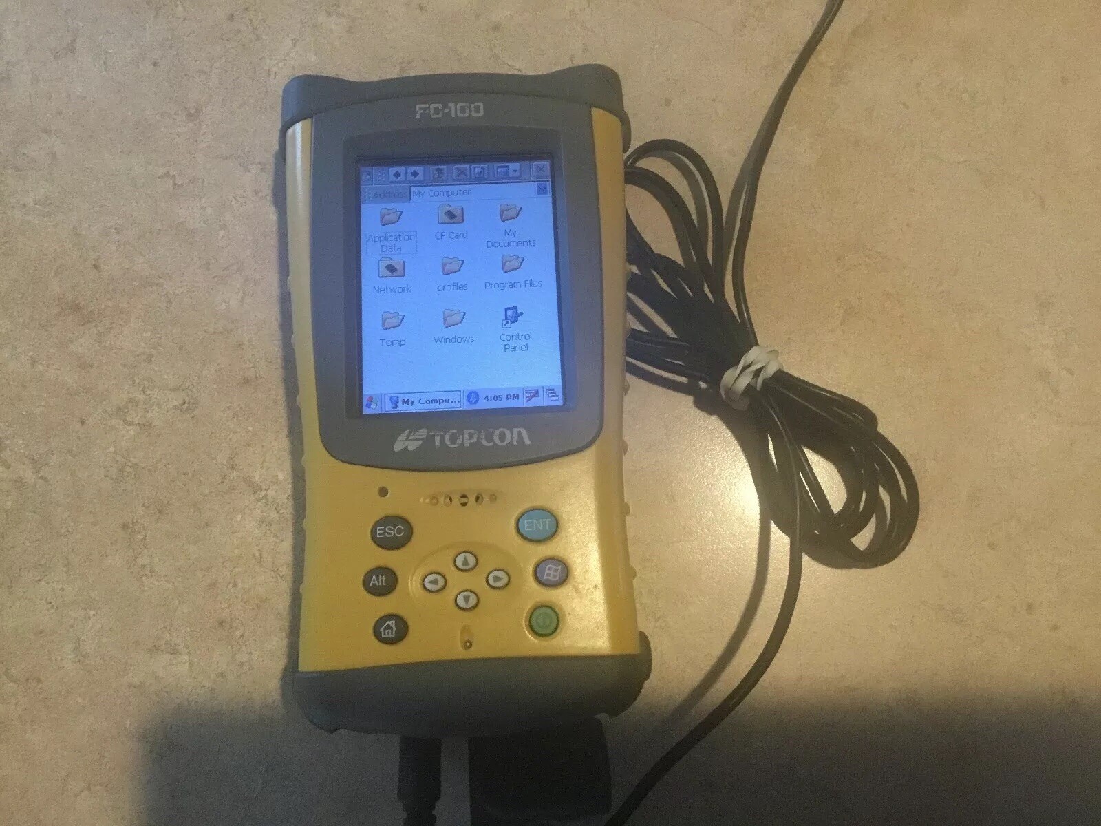 Topcon Fc-100 Field Controller Data Collector - TS00781 for sale online |  eBay