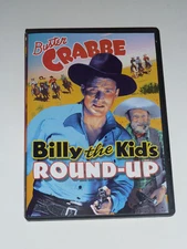 Billy the Kid's Round-Up DVD 1941 western movie Buster Crabbe & Al St. John!