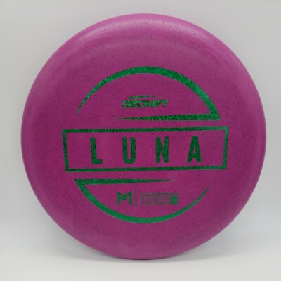 Discraft Paul McBeth Luna Purple/Green Sparkle Stamp 167-9g