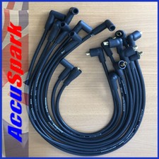Ford Mustang 289 & 302 AccuSpark 8mm Black Silicon Performance HT leads