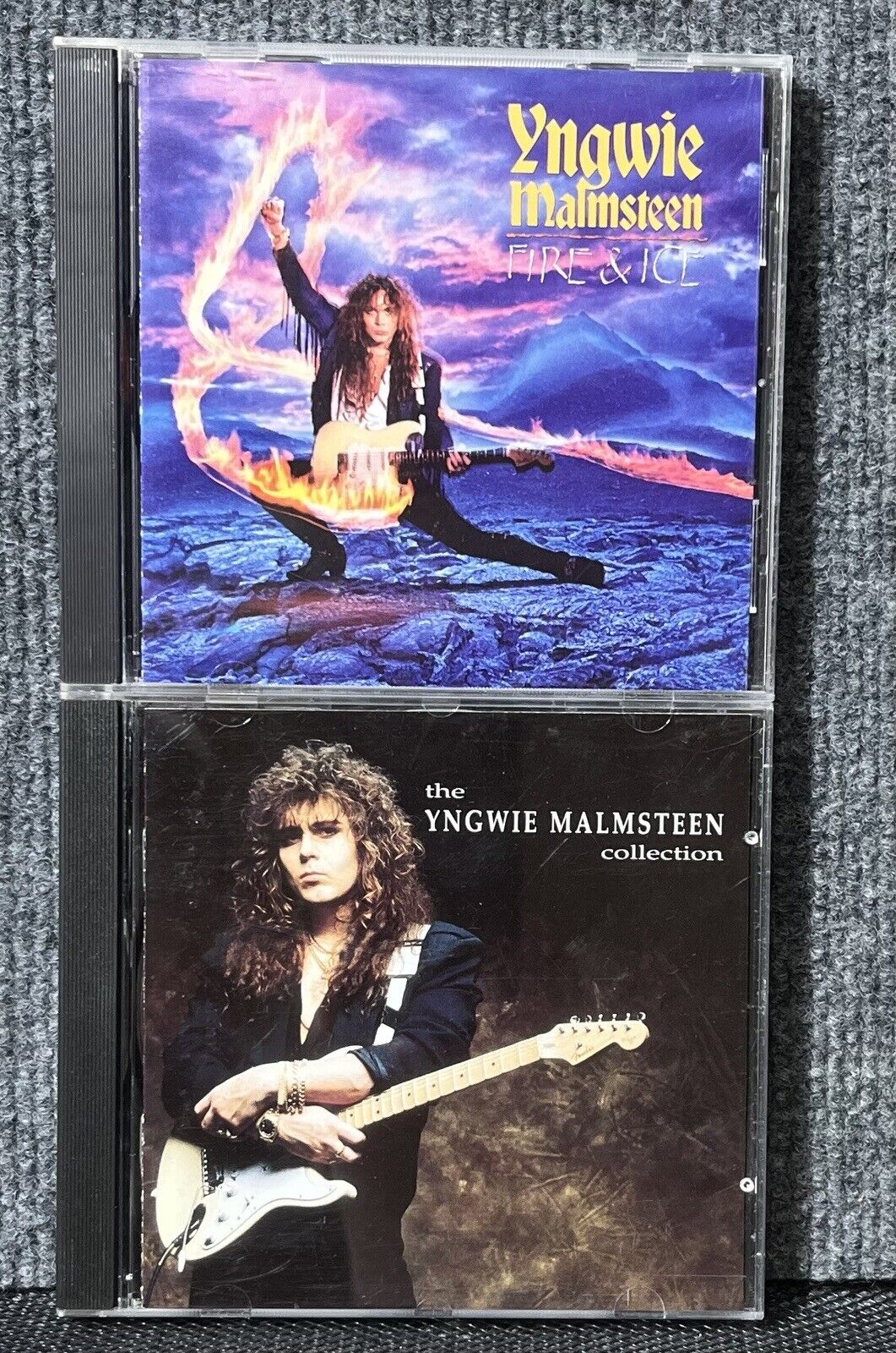 Yngwie Malmsteen 2 CD Lot Collection/ Fire & Ice 80s 90s Guitar Rock Metal
