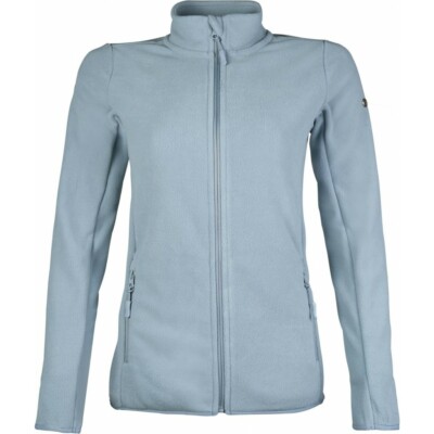 HKM ''Anna'' Reißverschluss kuschelige Warn Fleecejacke - himmelblau - günstig - IDEALES GESCHENK