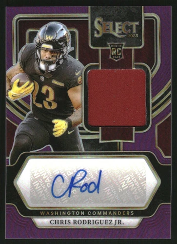 2023 Panini Select Chris Rodriguez Jr. #RSM-22