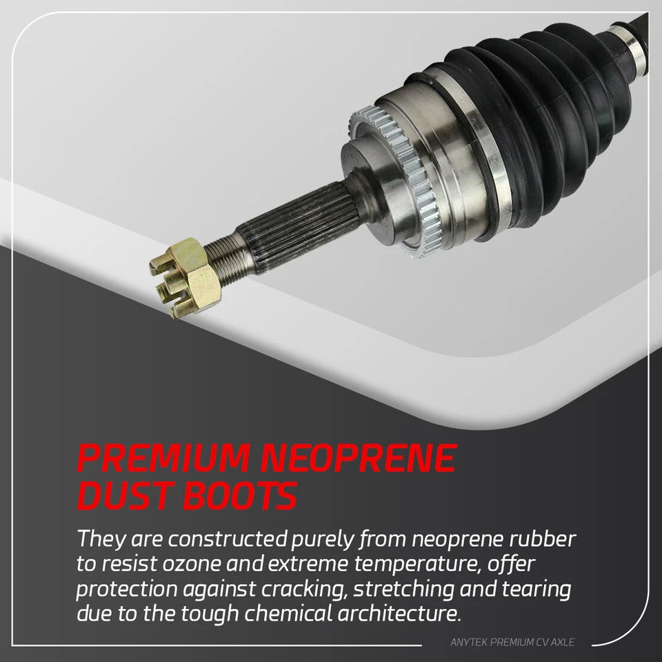 Eje delantero izquierdo CV para Mitsubishi Eagle Summit Mirage 1993-1995 1996 1,8 L Foto 3 de 4