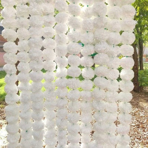 Indian Wedding Garland for Indian Wedding Décor Mehndi Décor Artificial Flowers, - 第 18/24 張圖片