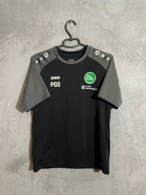 St. Gallen Training Jersey Football Soccer Jako Black Trikot Men Size S/M