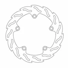 Yamaha MT-07 2014-2016 Moto Masters Flame Rear Brake Disc