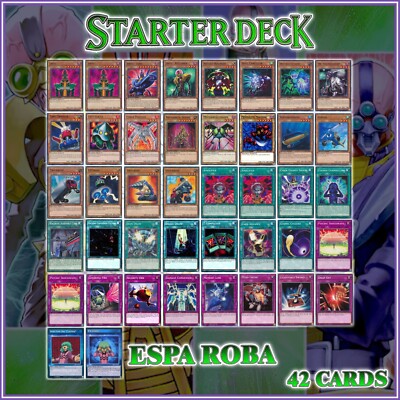 JINZO STARTER DECK 42 | Psychic Shockwave Amplifier Espa Roba YuGiOh | eBay