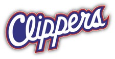 Los Angeles Clippers NBA Basketball Slogan Bumper Sticker - 9'', 12'' or 14''