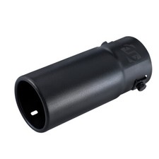 Car Exhaust Tip Muffler Pipe Black Coating Stainless Steel Fit 1.5 - 2 Inch Car Exhaust Tip Muffler Pipe Black Coating Stainless Steel Fit 1.5 - 2 Inch
