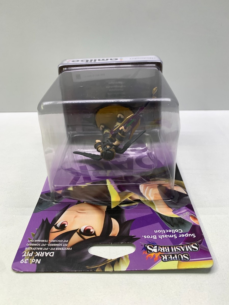Amiibo Dark Pit Super Smash Bros - Première édition Scellée Neuve Pour Nintendo