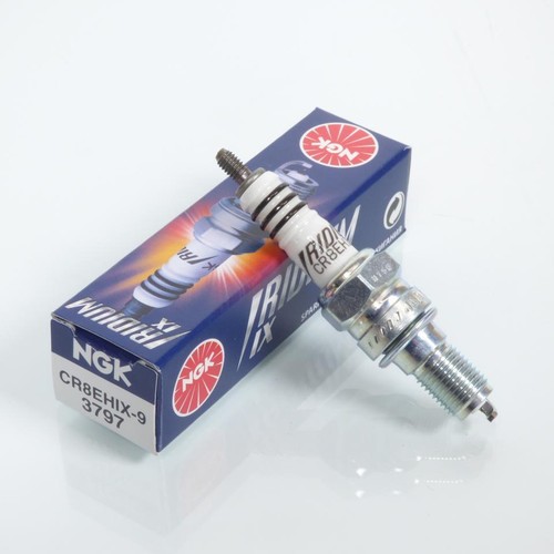 Bougie NGK Iridium CR8EHIX-9 Pour Hyosung XRX/RX 125 - Offroad 2005, Neuf