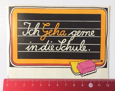 Sticker/Decal: I Like Going to School (22051652)